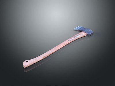 Tomahawk Axe Wooden Axe Handle Axe Mountain Axe Chopping Wood Axe Chopping Wood Axe Magic Axe 3d model