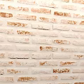 Brick Wall Texture With Beige Brown Tones For Distressed Modern Interior Design 3d model