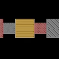 Non-slip floor tile floor tile 3d model