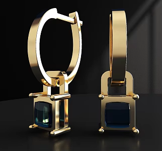 Diamond Earrings Gemstone Earrings Gold Earrings Ear Accessories Gemstone Pendant Earrings Diamond Earrings Gemstone Earrings Gold Earrings Ear Accessories Gemstone Pendant Ears 3d model