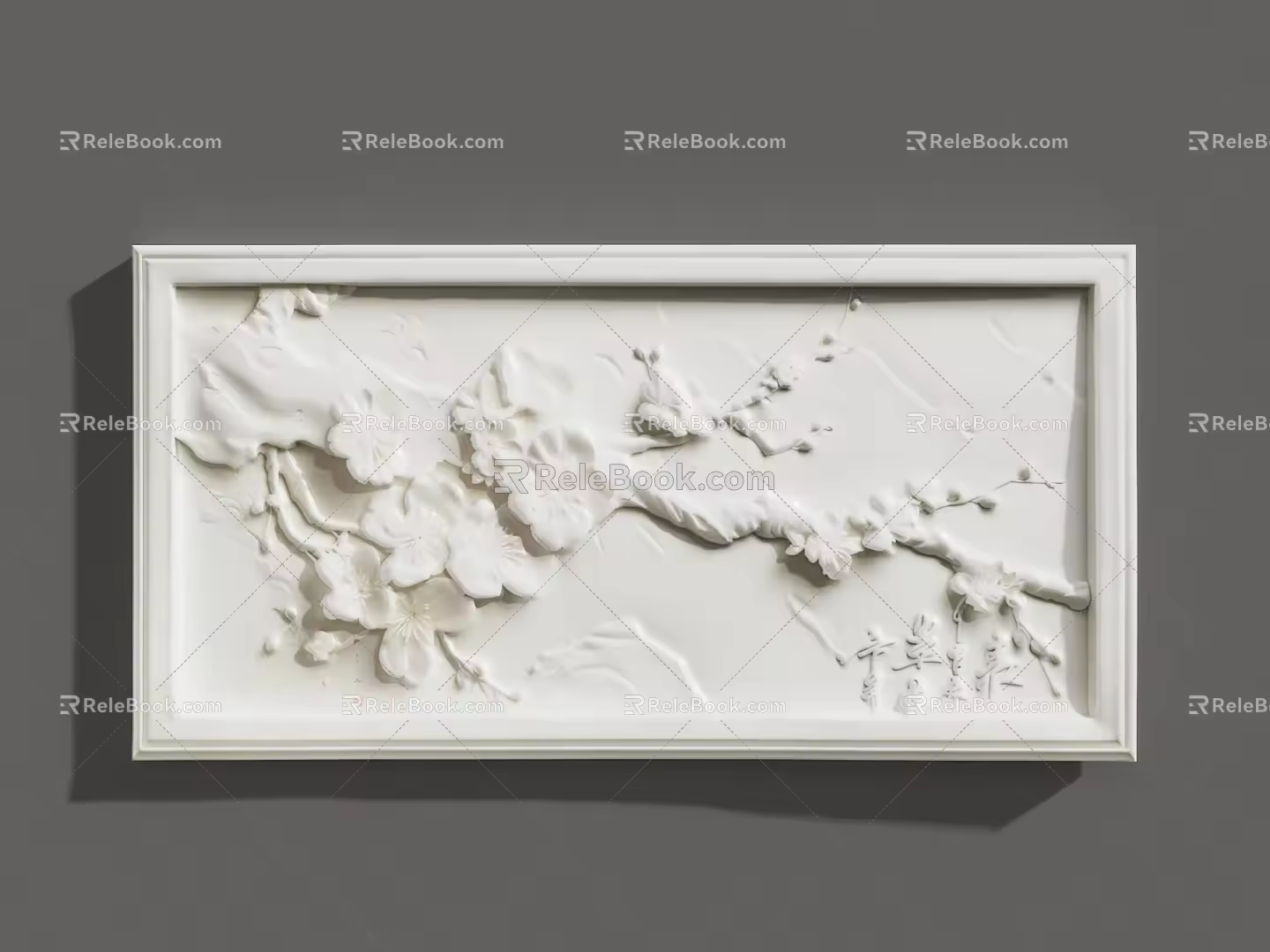 three-dimensional physical painting 3d model
