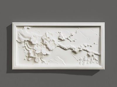 three-dimensional physical painting model