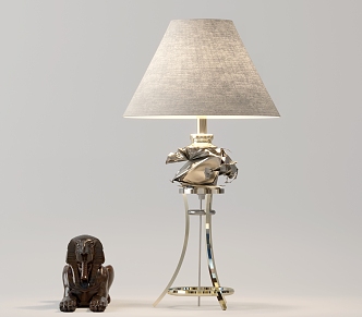 Modern table lamp 3d model