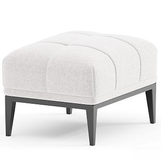 Sofa stool 3d model