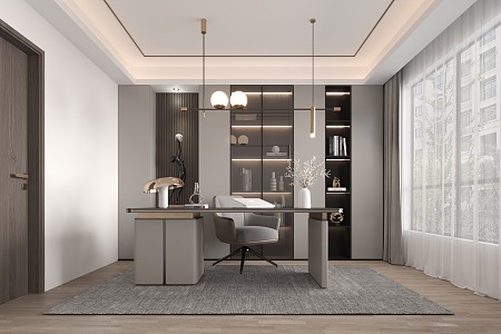 Light Luxury Study 3d model