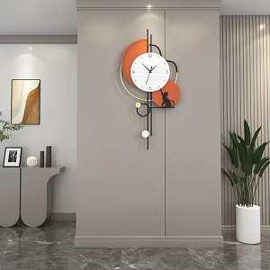 Modern Clock Living Room Clocks 3d model