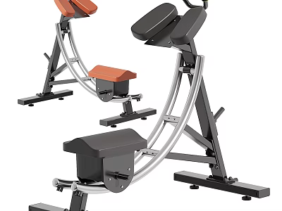 Home Gym Strength Training Equipment Adjustable Weight Bench With Padded Seat And Leg Developer 3d model
