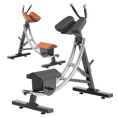 Home Gym Strength Training Equipment Adjustable Weight Bench With Padded Seat And Leg Developer 3d model