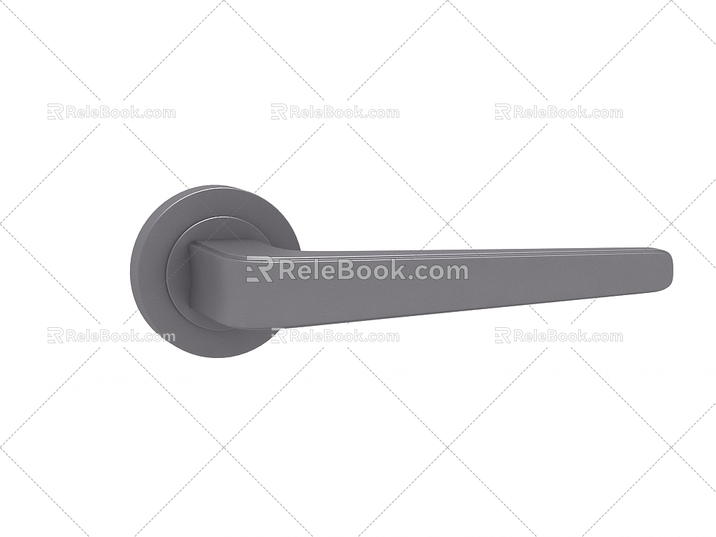 Modern Door Handle 3d model