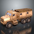 Military Truck Military Transporter Military Transporter Armed Transporter Armored Transporter 3d model