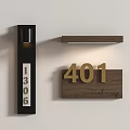 Traffic Sign Featuring Numbers 401 1306 And Welcome Message In Wooden Black Metal Design