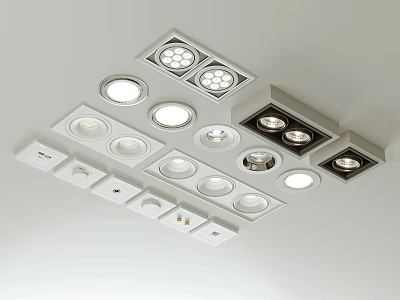 Modern Downlight Spotlight 3d model