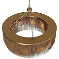 Eichholtz Modern Italian Light Luxury Metal Chandelier Tassel Lamp 3d model