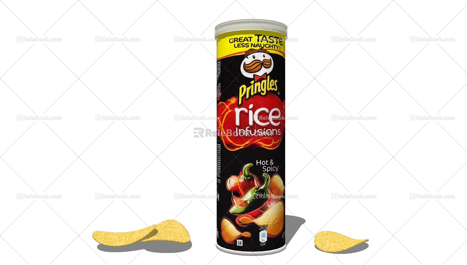 Potato Chips 3d model