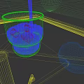 Modern Drinks 3d model