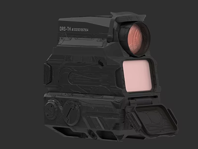 EOTECH EXPS3 Holographic Weapon Sight For Tactical Firearms With Clear Optic Lens 3d model