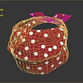 Fashionable Red Headband With White Polka Dots For Women Stylish Accessory