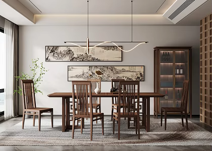New Chinese Restaurant 3d model
