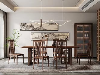 New Chinese Restaurant 3d model