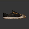 Cloth Shoes Flat Shoes Canvas Shoes Old Cloth Shoes Dad Shoes Casual Running Shoes Beans Loafers 3d model