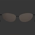 Elegant Jewelry Sunglasses With Pink Lenses And Modern Metal Frame Design