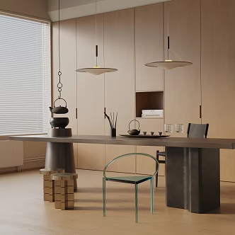 Modern Tea Room 3d model