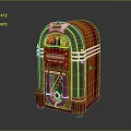 Coin Jukebox Coin-operated Jukebox Game Machine Large Game Machine Coin-operated Game Machine Arcade Machine 3d model