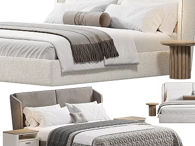 modern double bed vesta bed thehighwall