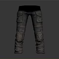 Durable Cargo Work Pants With Multiple Pockets And Comfortable Fit For Everyday Use 3d model