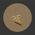 Rusty Oil Barrels Arrangement With Two Upright And One Lying On Brown Surface