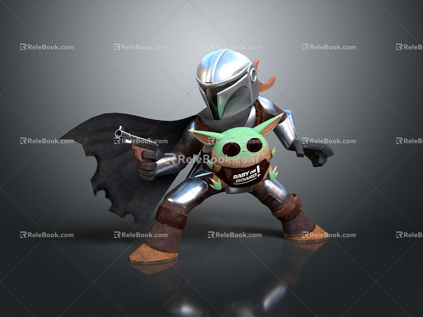 Science Fiction Warrior Future Warrior Next Generation Warrior Super Soldier Magic Warrior Super Soldier Science Fiction Soldier 3d model