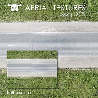 modern component road grass lawn track asphalt 3d model