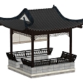 Chinese Pavilion 3d model