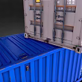 Modern Container Shipping Container 3d model