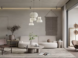 The Silent Living Room 3d model