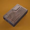 Vintage Digital Alarm Clock With Radio Function LED Time Display And Control Buttons