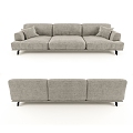 modern sofa 3d model