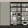 Bookcase Bookshelf Display Cabinet Book Ornaments Multifunctional Decorative Cabinet Combination Bookcase Open Bookcase 3d model