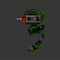 Mech Warrior Mech Soldier Machine Battlearm Mechanical Battlearm Machine Fighter Robot 3d model