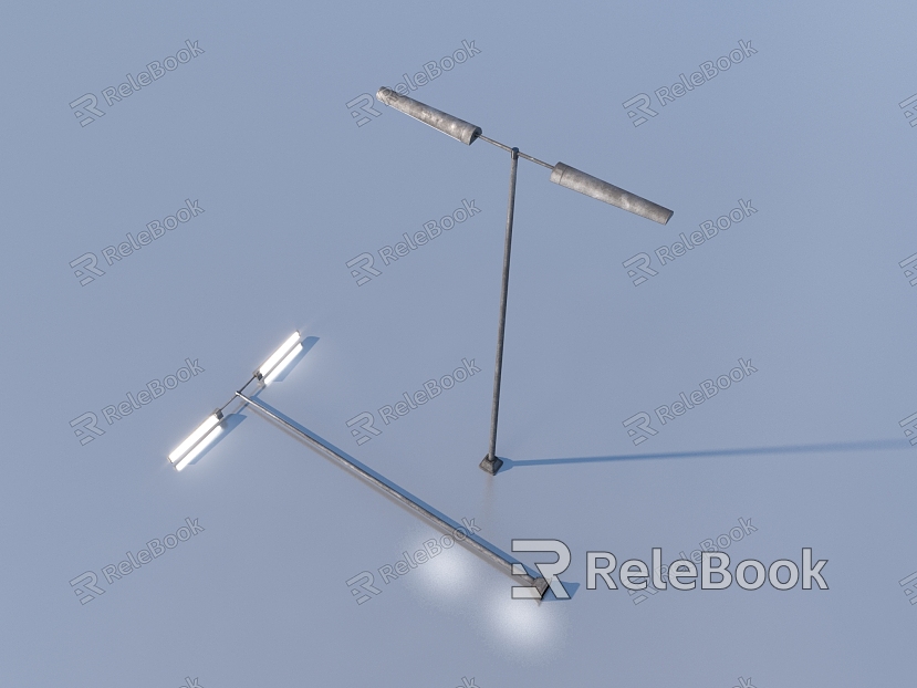 Street lamp landscape lamp outdoor sketch public facilities model