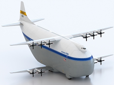 transport aircraft bomber aircraft 3d model