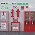 modern fire fighting equipment fire fighting equipment 3d model