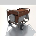 Diesel generator Engine motor Engine power supply 3d model