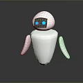 Robot Assistant Small Robot Butler Robot Butler Figure Game Figure 3d model