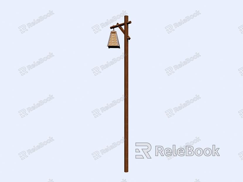 High pole lamp rural street lamp landscape lamp model