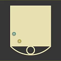 Modern Minimalist Side Table With Gold Metal Frame And Glass Top Design