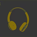 Blue Over Ear Headphones As Essential Daily Life Audio Accessories With Comfortable Earpads