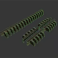 Durable Metal Train Track Parts For Model Railway Construction And Assembly