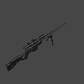 light machine gun 3d model