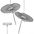 Chandelier Isar lampatron 3d model